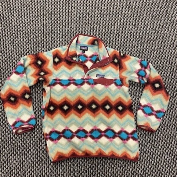 Patagonia Synchilla® Snap-T® Fleece Pullover Aztec - Picture 1 of 2